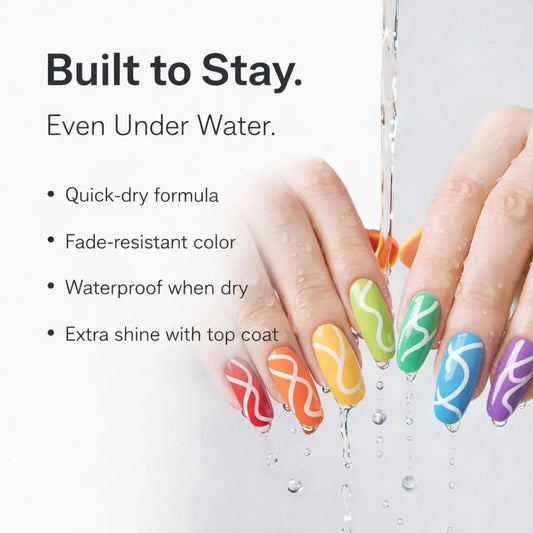 MARS- Nail Art Pens Set of 12 Colors