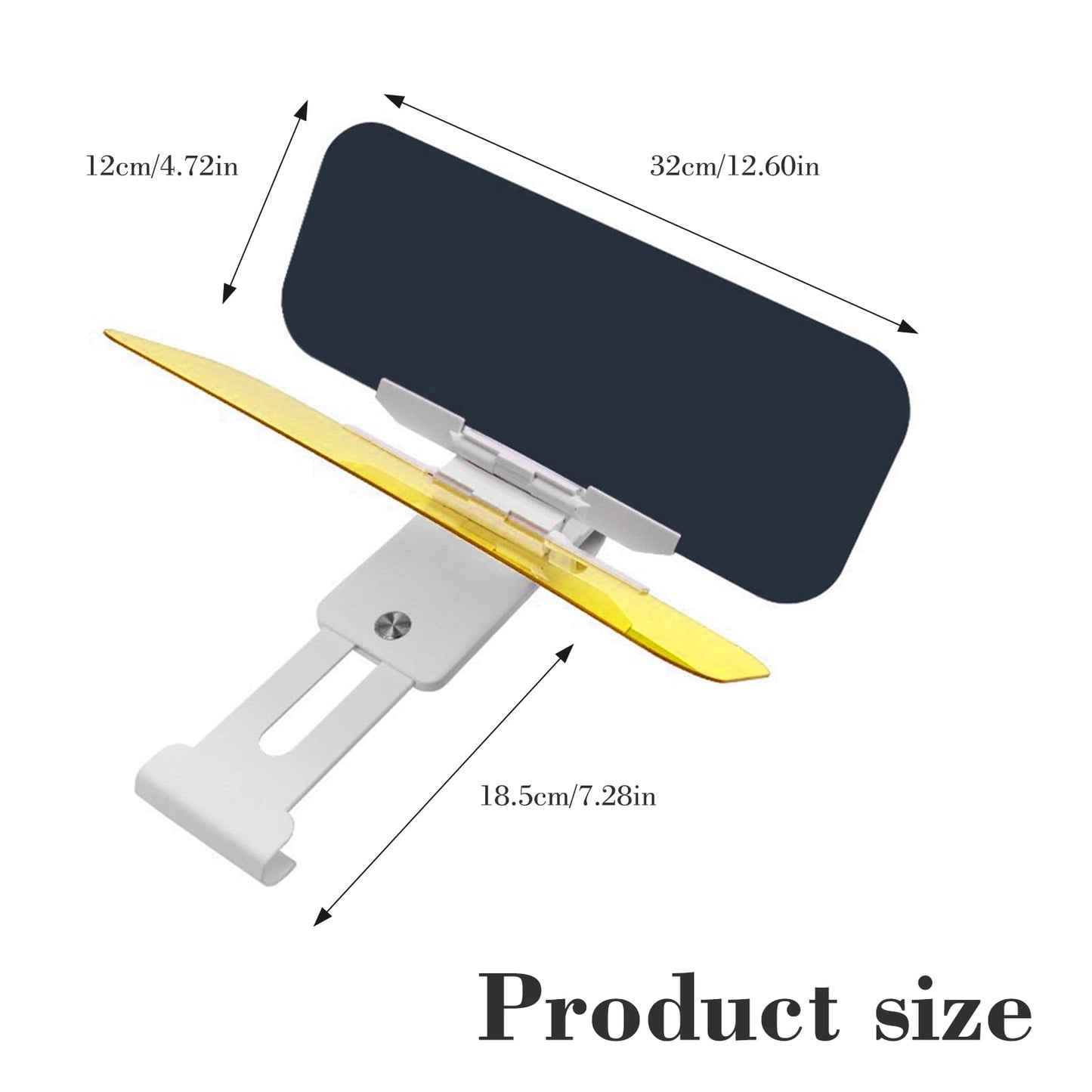 GlareGuard™ 2in1 Anti-Glare Polarised Visor Extender