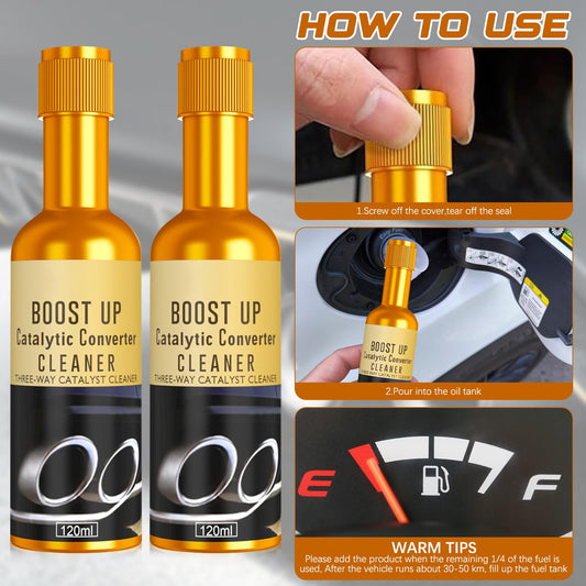 BoostUp Catalytic Converter Cleaner 120ML(Pack of 2)