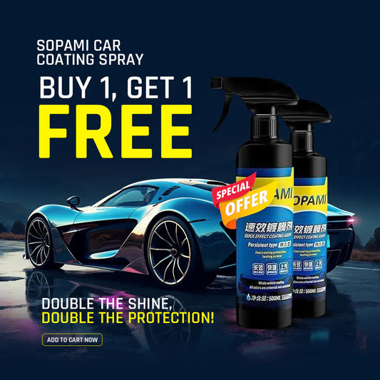 Sopami Car Coating Spray (BUY1 GET1 FREE)